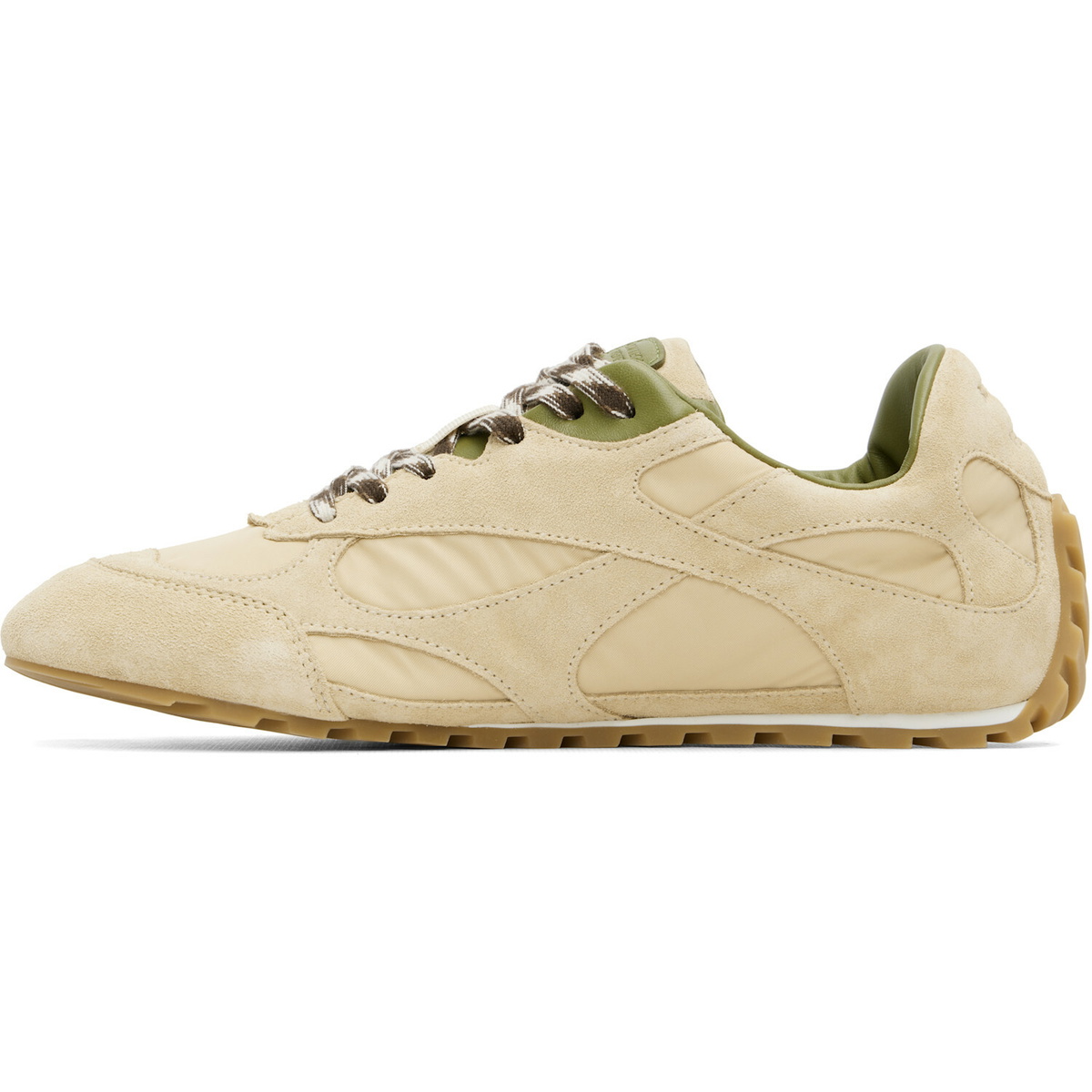 Bottega Veneta Beige Orbit Flash Sneakers