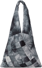 Chen Peng Grey Down Dense Fog Tote Bag