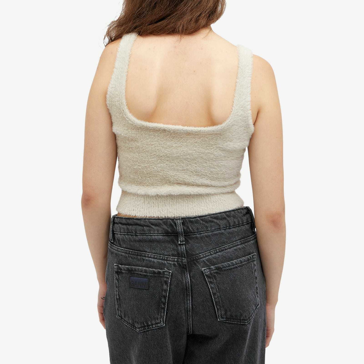 トップス Melt the lady tiny fluffy tank + tops MELT THE LADY セット tiny fluffy tops tank MELT THE LADY tiny