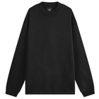 FrizmWORKS Men's Mock Neck Long Sleeve T-Shirt in Black