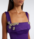 Rachel Gilbert Hallie crystal-embellished gown