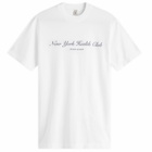 Sporty & Rich Women's NY Health Club T-Shirt in White