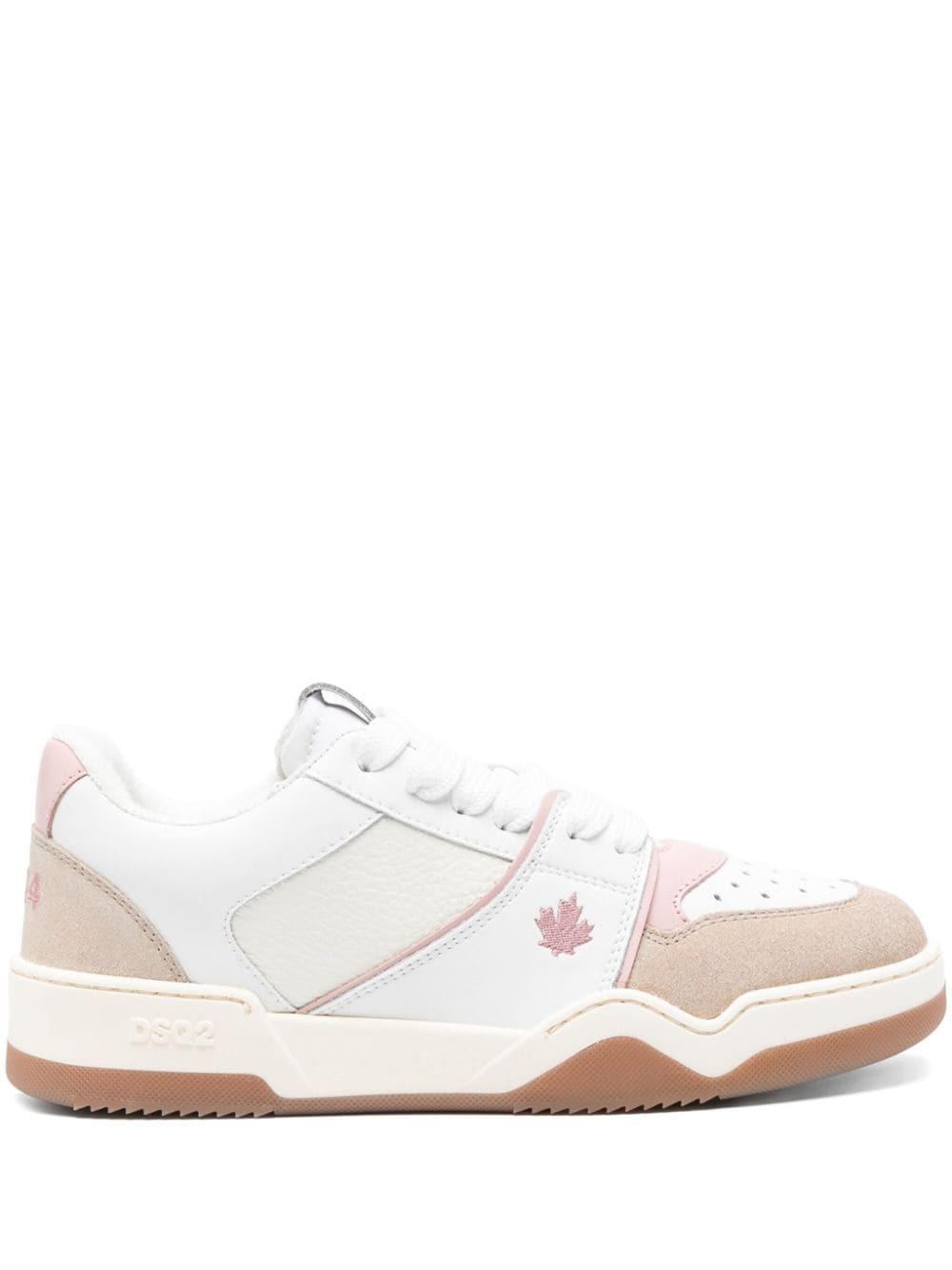 DSQUARED2 - Spiker Leather Sneakers Dsquared2