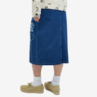 Heresy Women's Primitive Denim Skirt in Indigo