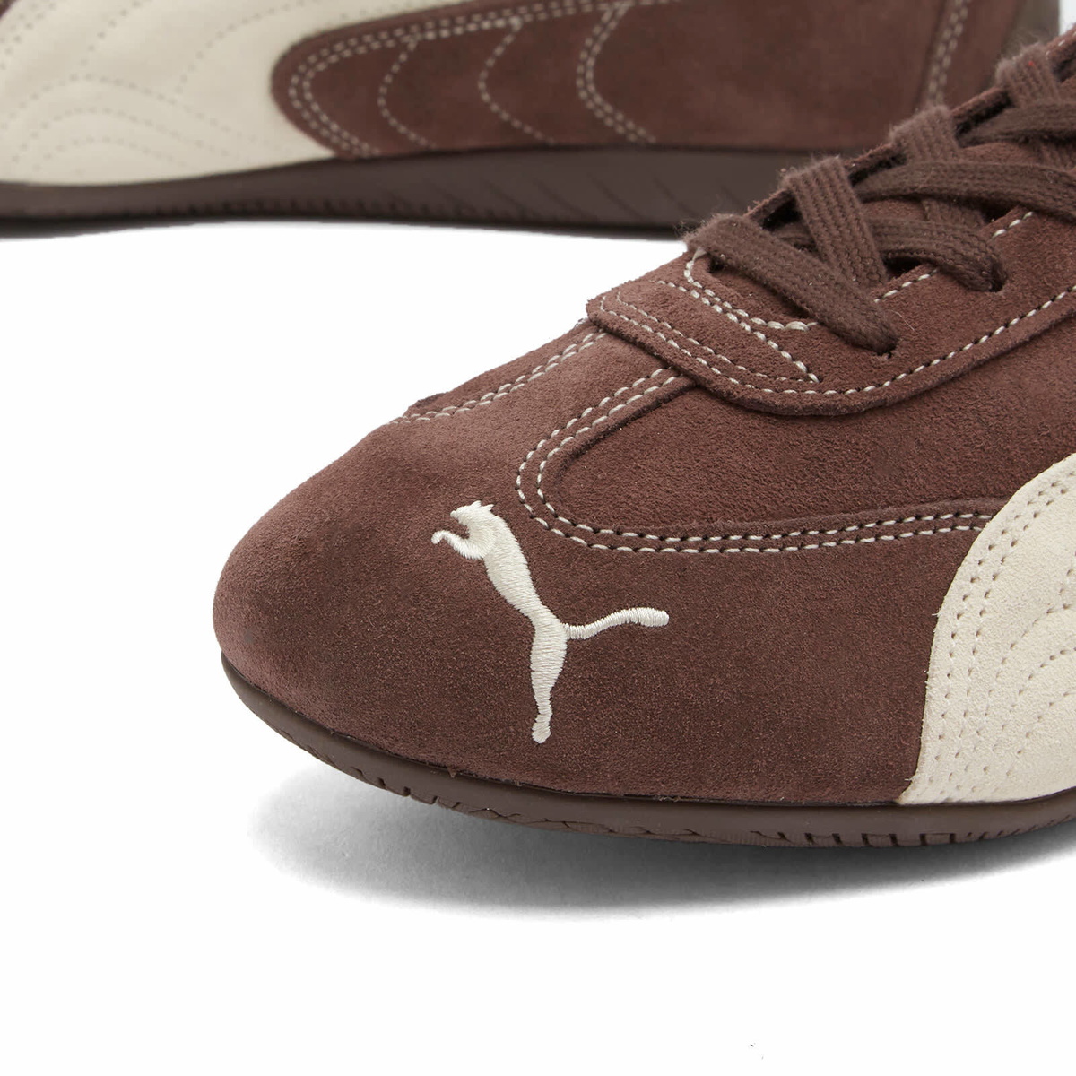 Puma Speedcat TTF Sneaker in Dark Chocolate/Frosted Ivory Puma