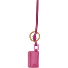 Jacquemus Pink Le Porte Cle Riviera Keychain