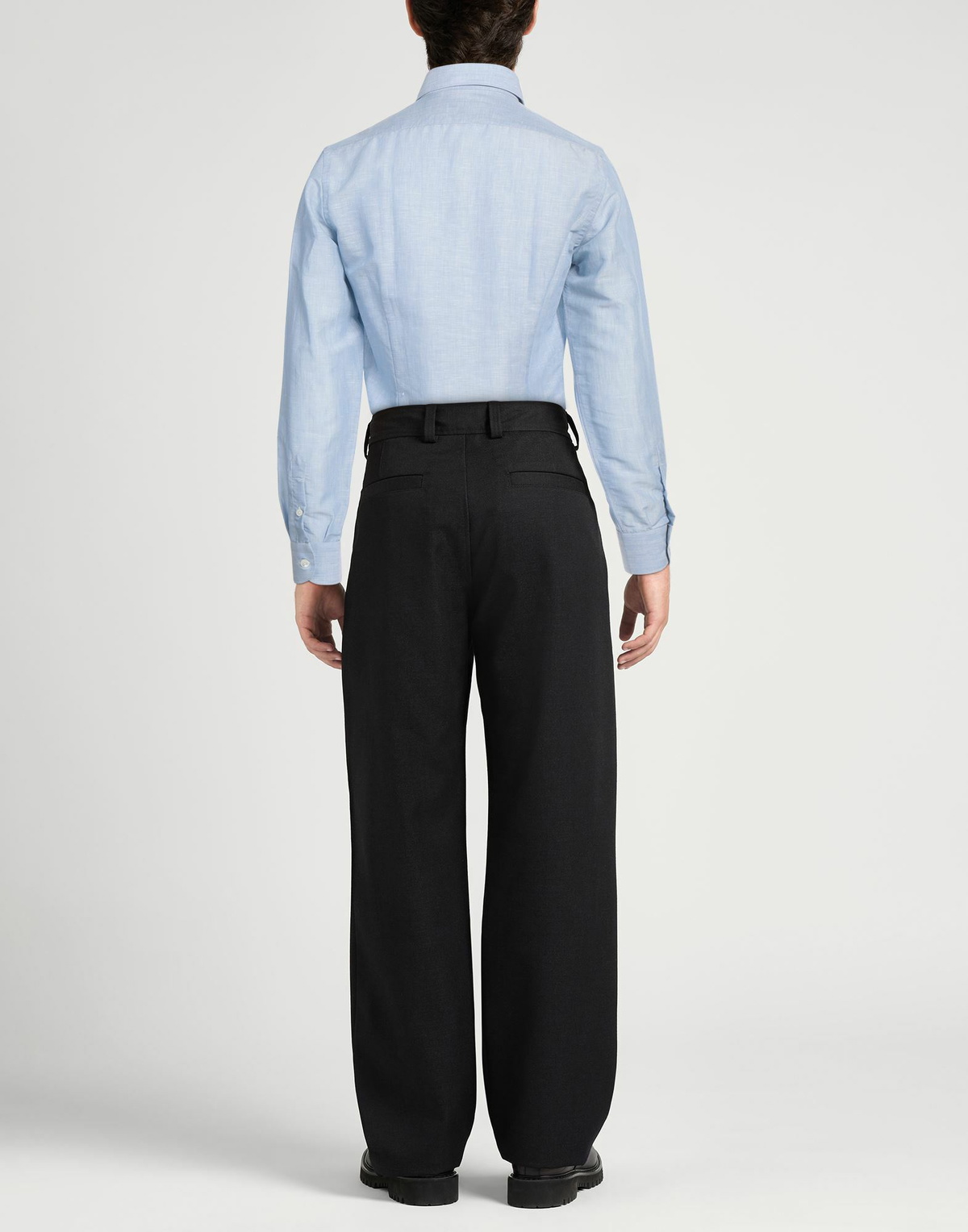 Eleventy Platinum Mens Shirt Sky in Blue