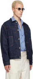 Ordinary Fits Navy 2nd Type Denim Jacket