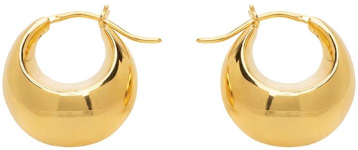 Photo: Partow Gold Sable Huggie Earrings