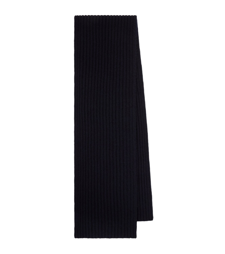 Photo: Agnona Ribbed-knit cashmere scarf