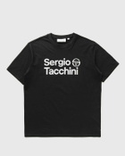 Sergio Tacchini PIENA CO TEE Black Mens Shortsleefe