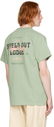 Afield Out Green Cotton T-Shirt