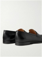 Dunhill - Audley Leather Penny Loafers - Black