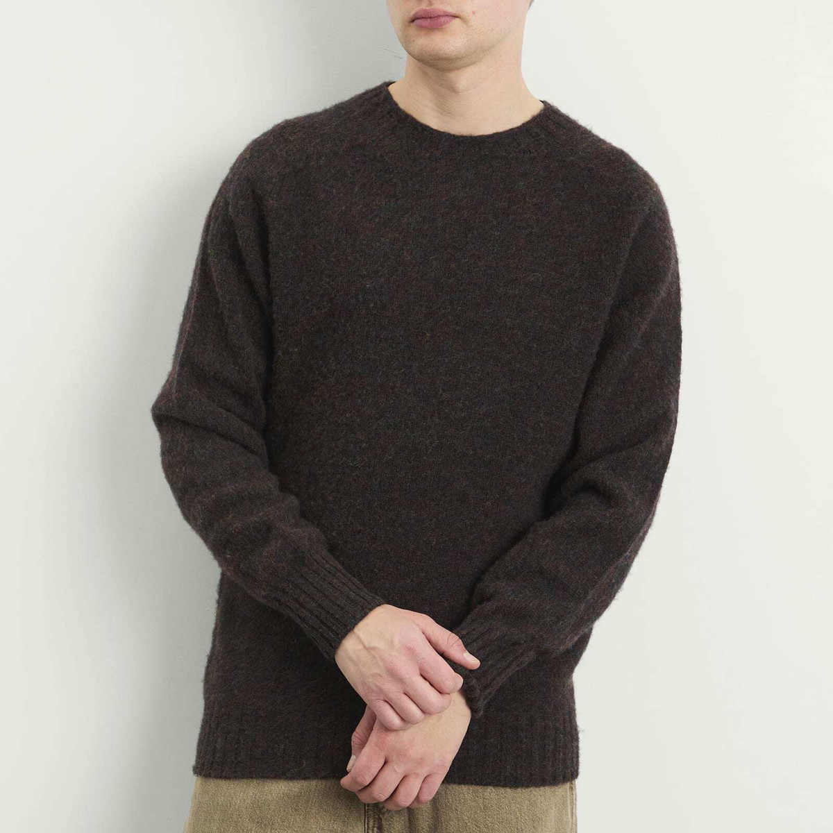 Howlin by Morrison Men's Howlin' Birth of the Cool Crew Knit in Wolf