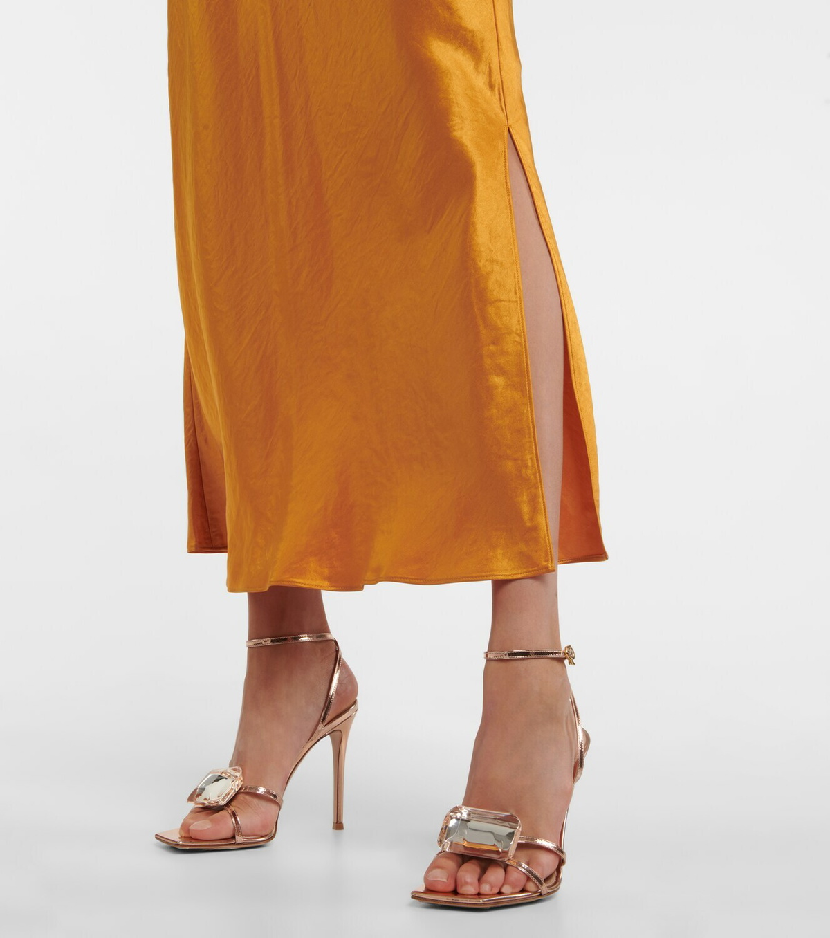 Gianvito Rossi - Jaipur 115 embellished leather sandals