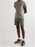 Snow Peak - Straight-Leg Belted Shell Bermuda Shorts - Green