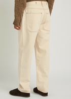 Ymc Bex Straight-leg Denim Jeans Ecru