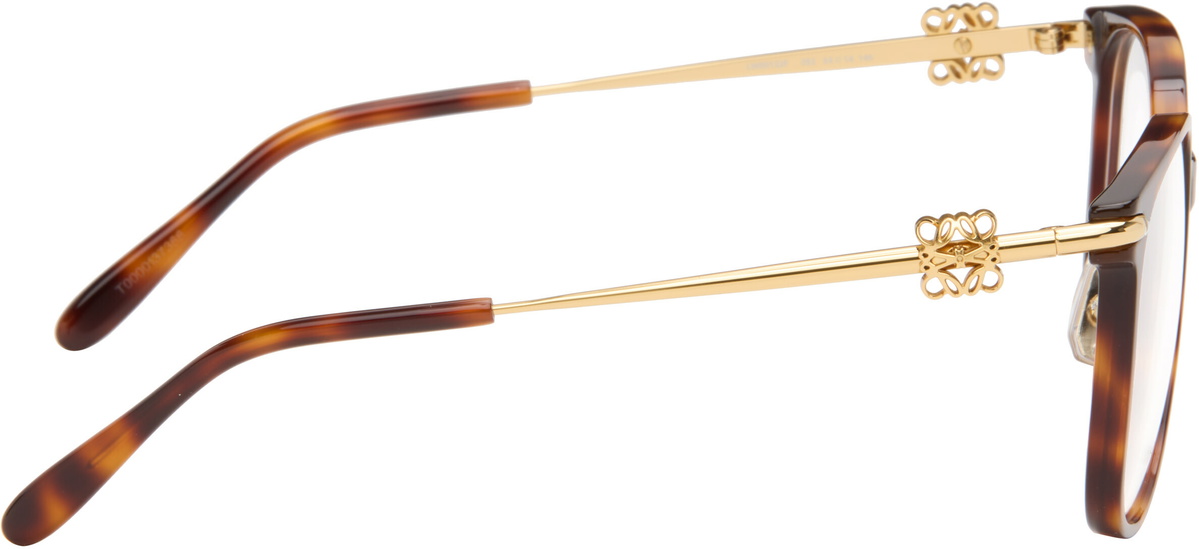 LOEWE Tortoiseshell Anagram Glasses