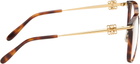 LOEWE Tortoiseshell Anagram Glasses