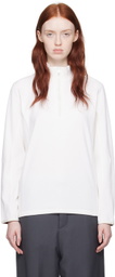 ZEGNA White Cashco Sweater