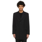 Jil Sander Black Fluid Wool Tailored Blazer