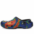 Crocs Classic Solarized Clog in Black/Navy