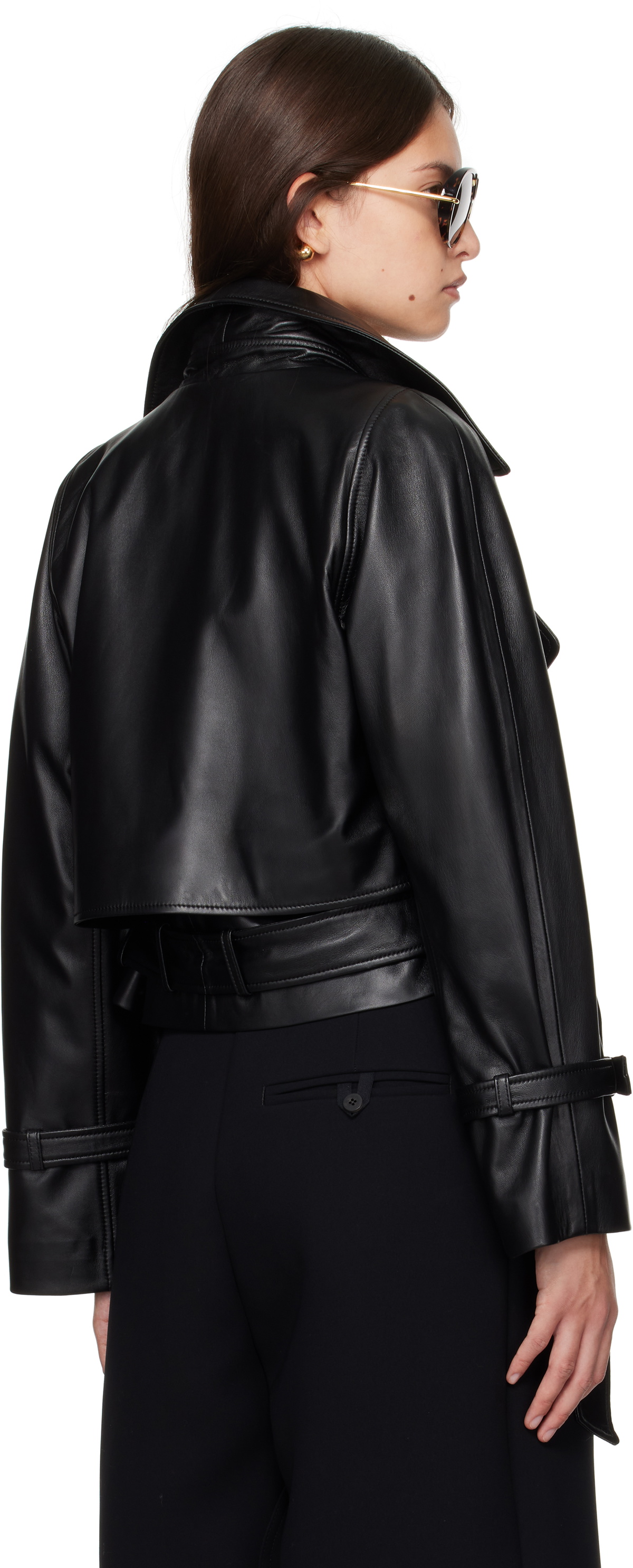 Nour Hammour Leather Jacket