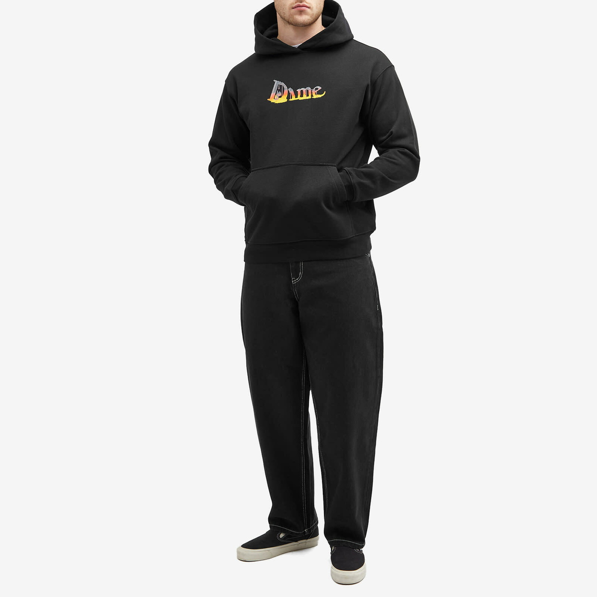 Dime Men's Classic Skynet Hoodie in Black Dime
