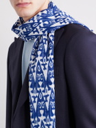 Anderson & Sheppard - Printed Cotton-Voile Scarf