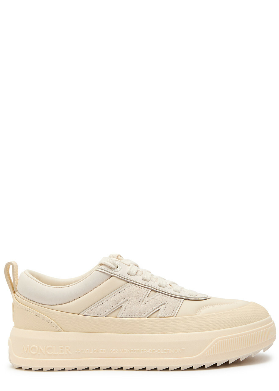 Moncler Monpulse Quilted Sneakers Beige