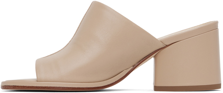 Aeyde Beige Amanda Heeled Sandals Aeyde