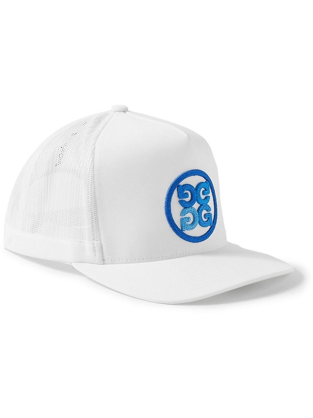 Photo: G/FORE - Logo-Embroidered Canvas and Mesh Trucker Cap