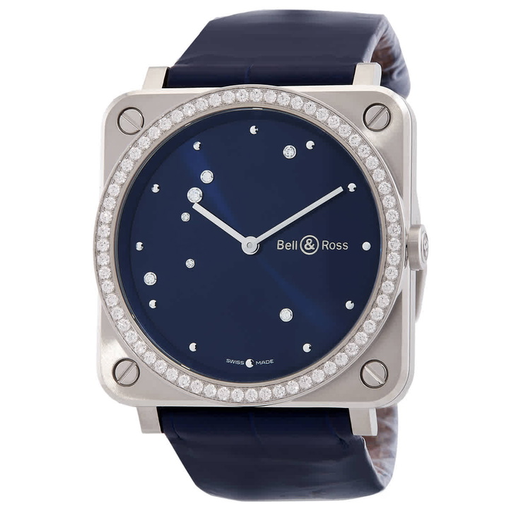 Photo: Bell and Ross BR S Diamond Eagle Automatic Chronometer Unisex Watch BRS-EA-ST-LGD/SCR