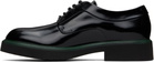 Ferragamo Black Ornament Derbys