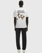 ØLÅF GRAPHITE TEE White Mens Shortsleefe