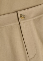 Paige Stafford Slim Tapered-leg Jersey Trousers Beige