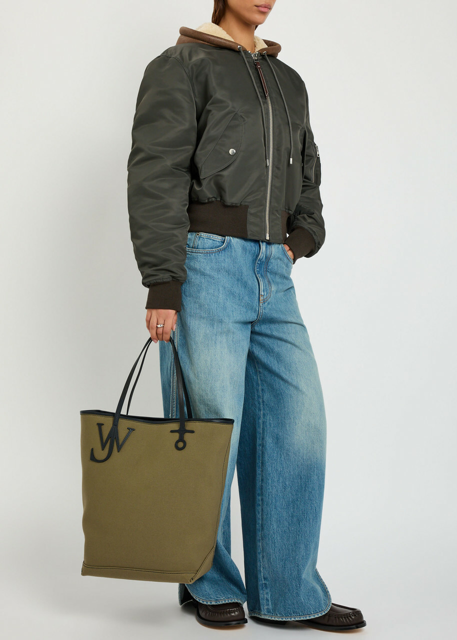 JW Anderson Anchor Large Canvas Tote bag - Khaki - One Size