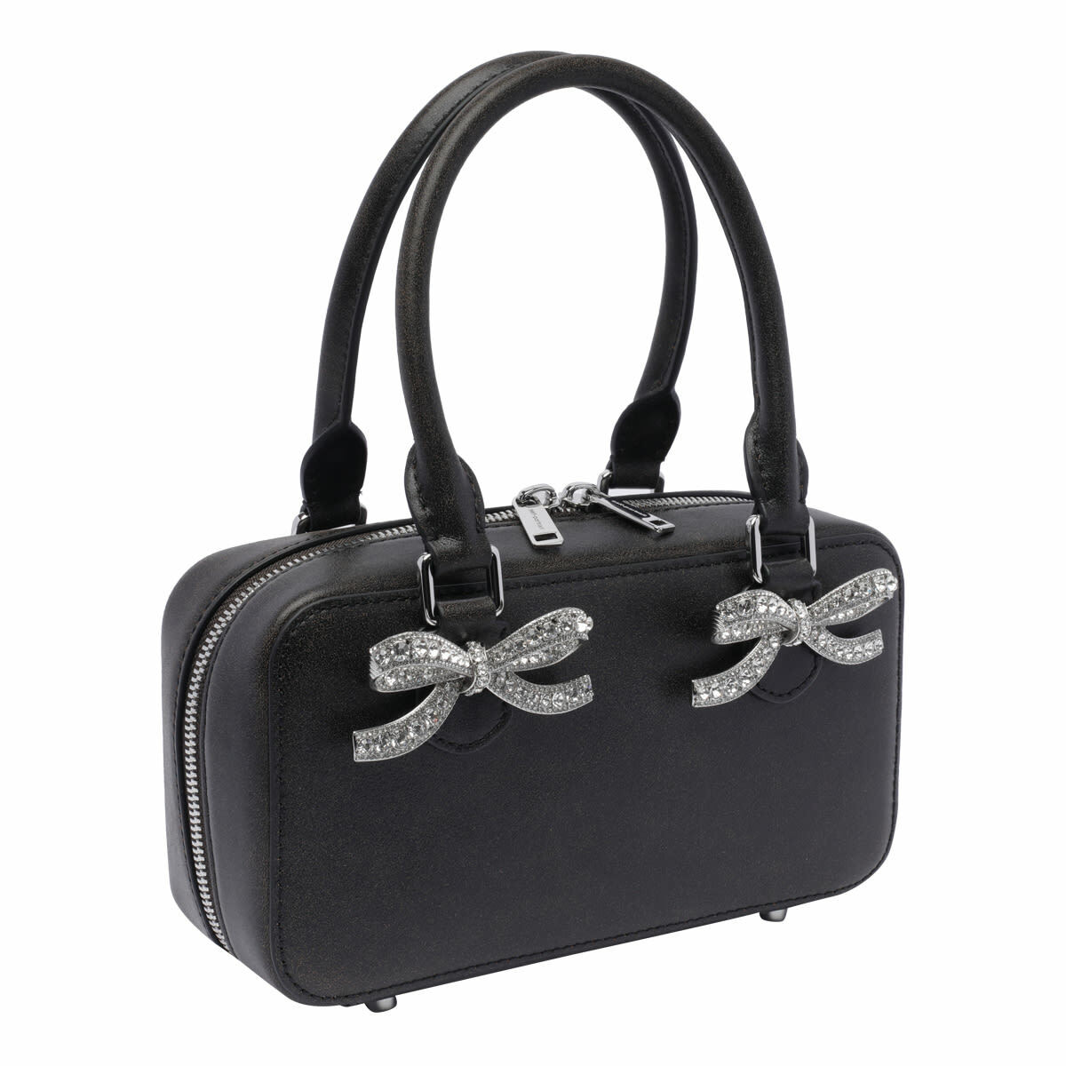 self-portrait Mini Leather Tote Bag