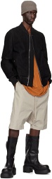 Rick Owens Orange Crewneck T-Shirt