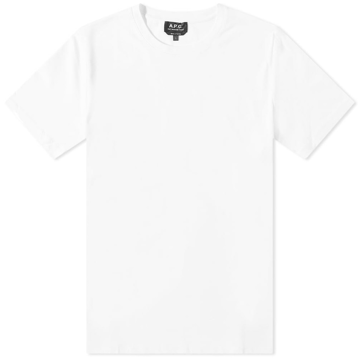 Photo: A.P.C. Men's Jimmy T-Shirt in White