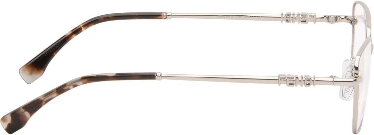 Fendi Silver Fendigraphy Glasses