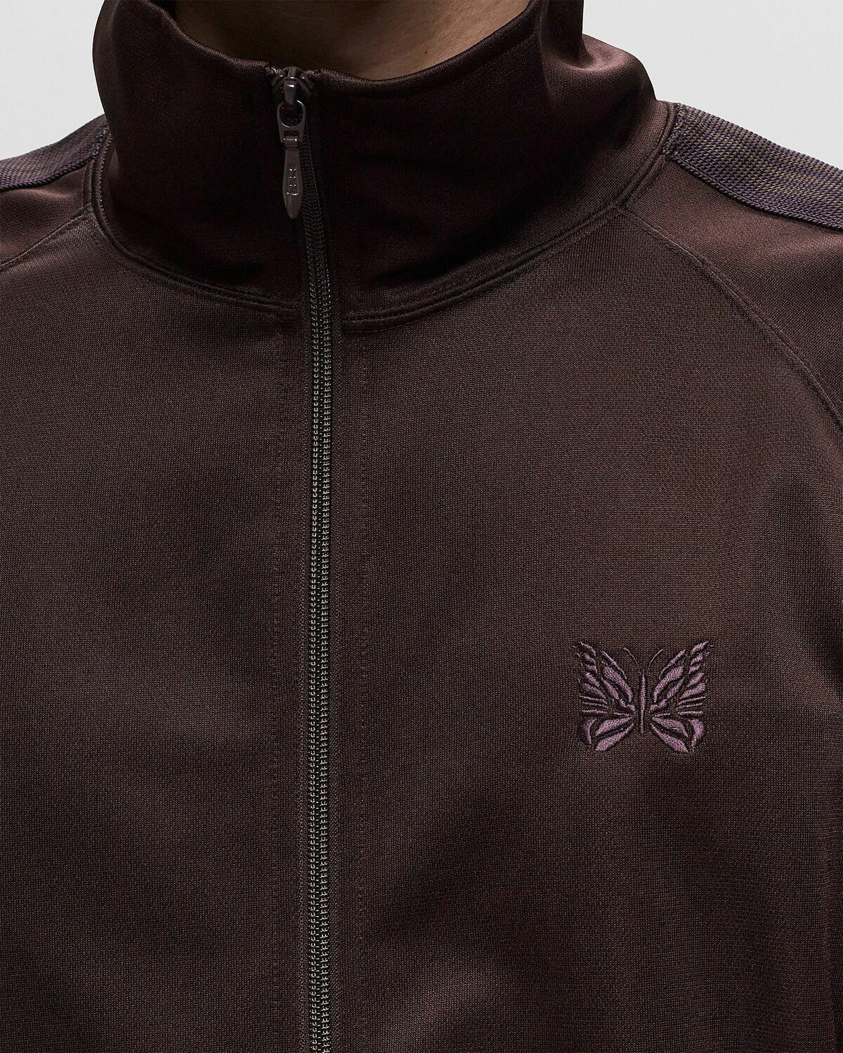 Needles Track Jacket Poly Smooth Brown Track Jackets Needles
