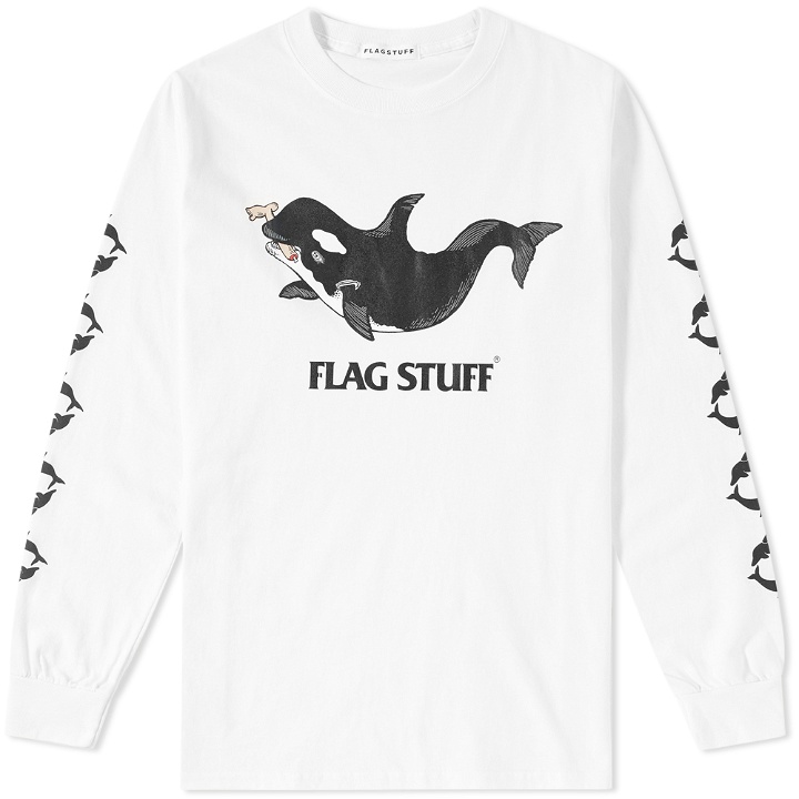 Photo: FLAGSTUFF Long Sleeve Killer Whale Tee