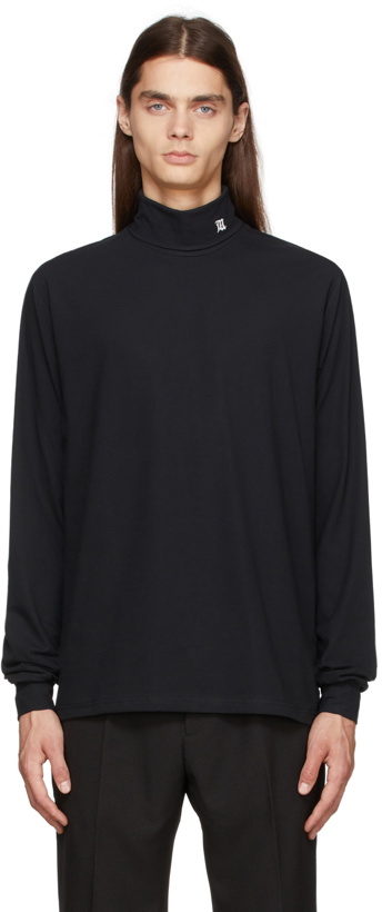 Photo: MISBHV Black Monogram Turtleneck