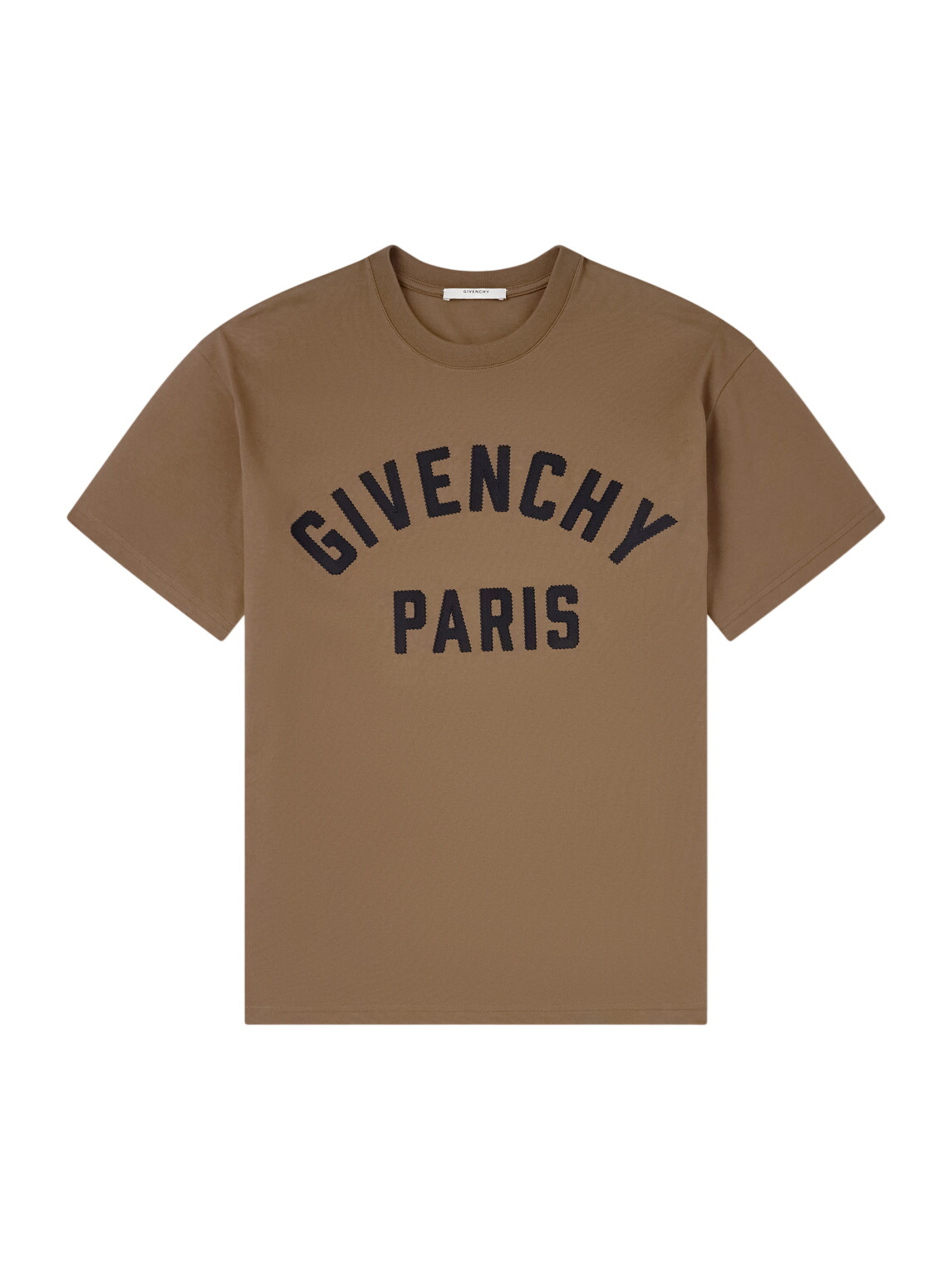 Givenchy Men's Contrast 4G Embroidery T-Shirt in Black Givenchy