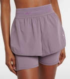 Adidas by Stella McCartney Logo running shorts