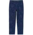 Blue Blue Japan - Indigo-Dyed Cotton-Blend Trousers - Blue
