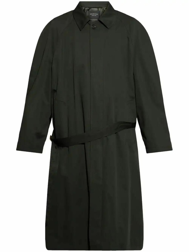 Photo: Balenciaga Belted Trench Coat