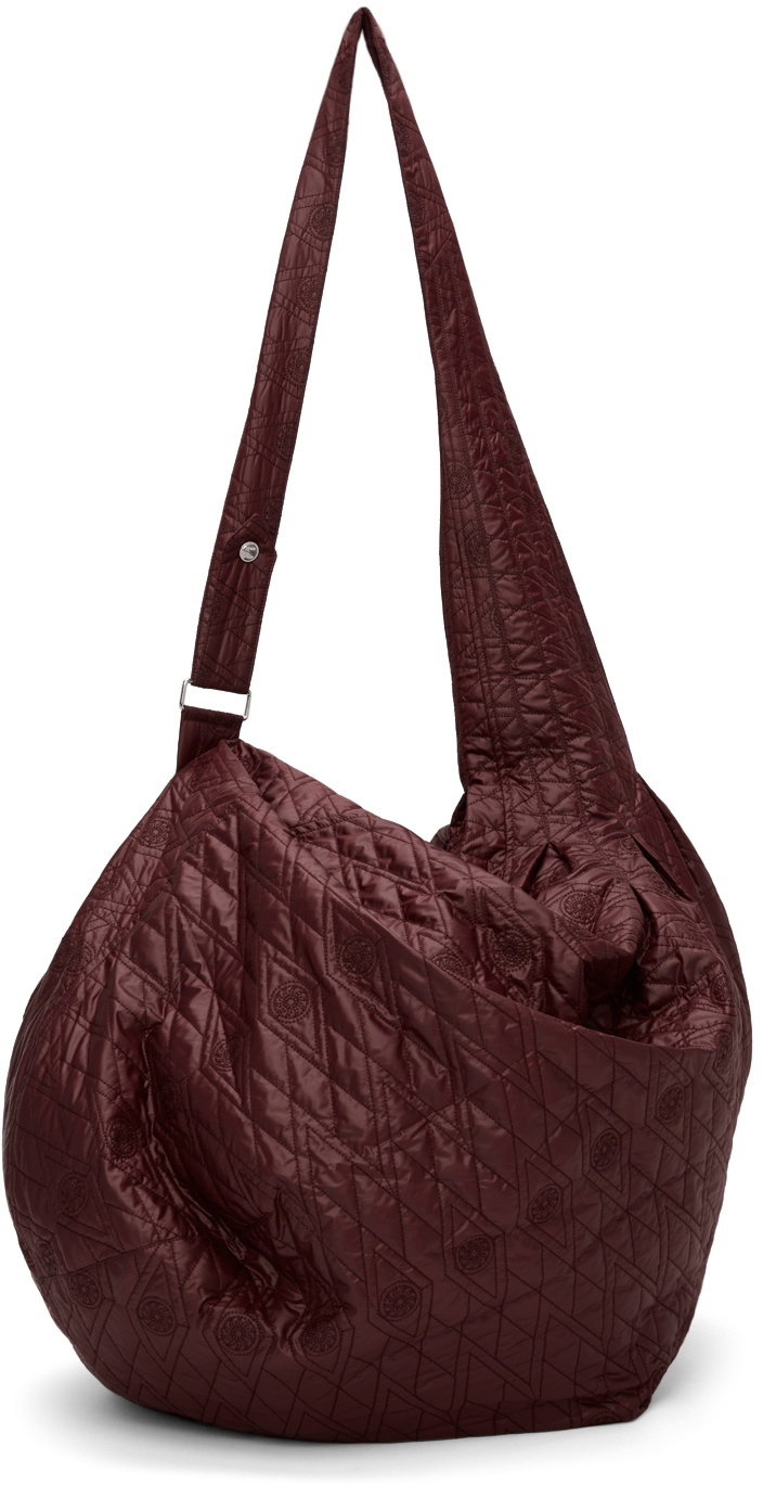 Kiko Kostadinov Burgundy Haidu Carryall Tote Kiko Kostadinov