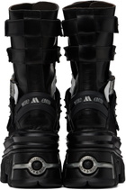 VETEMENTS Black & White New Rock Edition Gamer Boots